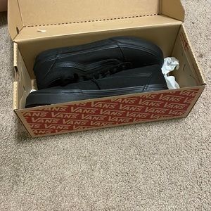 black van shoes